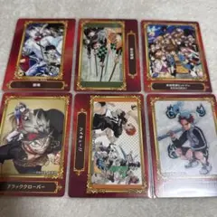 ジャンプフェア2022 カード　特典　銀魂　ハイキュー　鬼滅の刃　リボーン