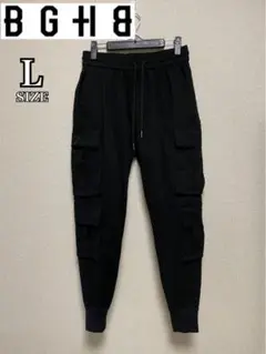 BAGARCH バガーチ ジョガーパンツ カーゴパンツ 黒 Lサイズ