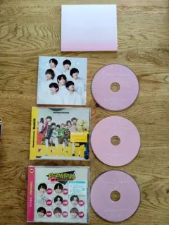 【新品2枚＋おまけ】なにわ男子CD2枚＋おまけ付きセット