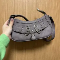 グレー ハンドバッグ