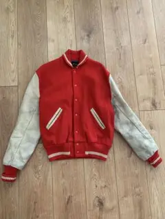 allion award jacket オールレザー 赤 スタジャン USA製 2025年最新】スタジャン ALLIONの人気アイテム - メルカリ