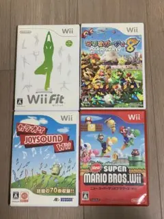 Wiiソフト4本セット
