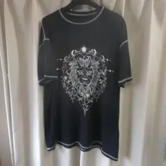 ロムウェゆったりプリント Tシャツ