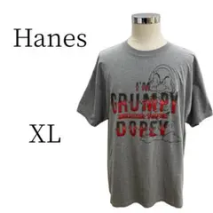 Hanes ヘインズ グレー Tシャツ・カットソー XL(LL)