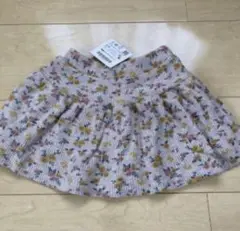 ZARA 花柄　スカート　80