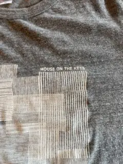 MOUSE ON THE KEYS グレー Tシャツ M