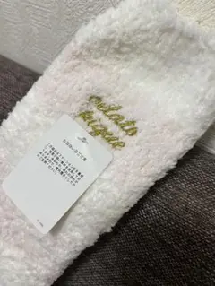 ジェラートピケ ふわふわルームソックス