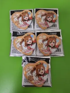 ラブライブ μ's GIGO ホログラムハート缶バッジ 高坂穂乃果