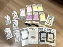 まとめ売り 25点 セット ハンドメイド　材料　カードケース　アルバム　フリル
