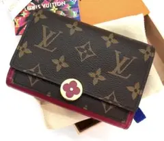 美品 LOUISVUITTON モノグラム フロール 折り財布 ヴィトン