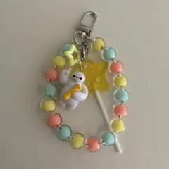 パステルビーズキャラクターストラップ