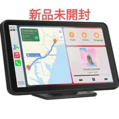 ディスプレイオーディオ 7インチ ポータブル カーオーディオ バックカメラ付き
