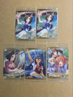 未開封　ウマ娘　ウエハース　5枚　まとめ売り