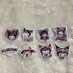 サンリオ　クロミ　シール　ダイカットステッカー　防水