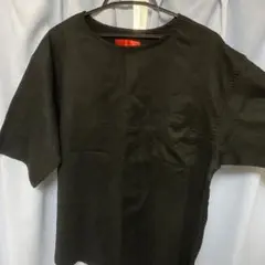 INHERIT ブラック Tシャツ 半袖