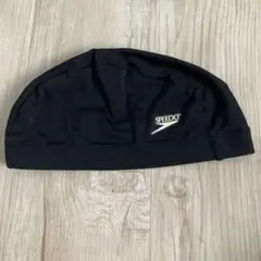 SPEEDO 黒 フリーサイズ キャップ