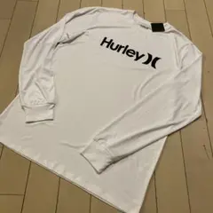 Hurley ラッシュガード L ホワイト　ハーレラッシュガード　サンプル品