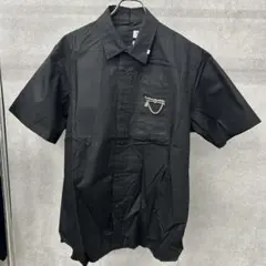 C2H4 Asteroid Raw Edge Shirt Black XL