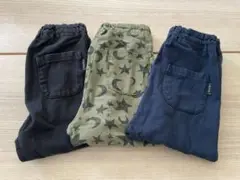 ベルメゾン ボトムス レギンス　3点セット 100