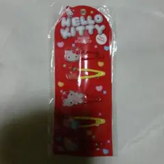 新品未使用品　ハローキティ ヘアクリップ