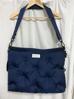 美品 メゾン マルジェラ グラムスラム 2way クラッチ ショルダー ネイビー