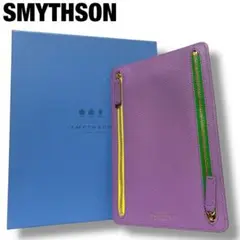 極美品 SMYTHSON カレンシー マルチジップケース レザー パープル 2025年最新】smythson カレンシーケースの人気アイテム - メルカリ