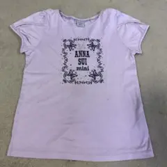 ANNA SUI mini 蝶プリント Tシャツ　130
