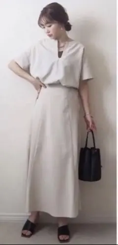 【新品】しまむら　omiさん　マーメイドスカート