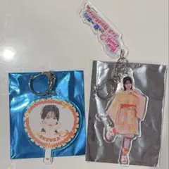 にゅーかわフェス　FRUITS ZIPPER 浴衣　うちわ　アクキー2点セット