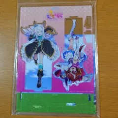 ウマ娘　アクリルジオラマ　メジロマックイーン　トウカイテイオー