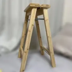 折りたためるスツール　無印良品　　竹　バンブー