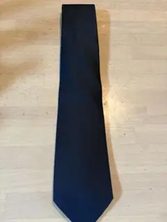 ネクタイ　ネイビー　　紺　無地