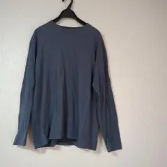 無印良品　クルーネック　ロンT