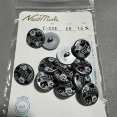 ご愛顧感謝価格！送料無料！レトロなボタン 18mm