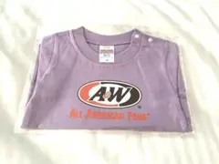 【新品】　A&W 紫色 Tシャツ 90 ベビー キッズ