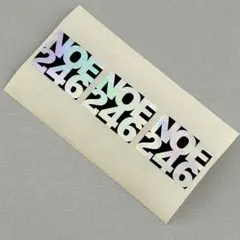 NOE246 ホログラムミニステッカー グラフィティ OIT