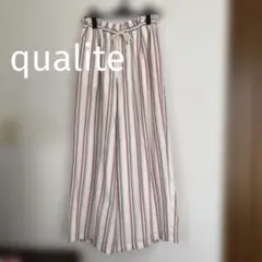 qualite カリテ イージーパンツ レディース SIZE 36 (S)
