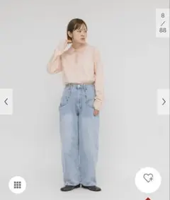 値下げ☆タグ付き、新品、未使用☆KBF BIGポケットデザインデニム