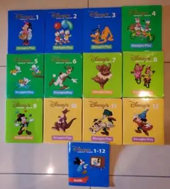 DWEディズニー英語システムストレート・プレイワールドファミリーDVD