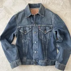 90s【ビックE】日本製　リーバイス　Gジャン 36 ストーンウォッシュ