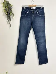 MET jeans 【XXS相当】ダークブルースリムフィットデニム　イタリア製