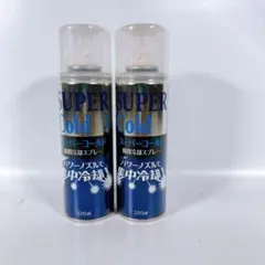 瞬間冷却 スーパー冷却コールドスプレー　220ml　2本セット