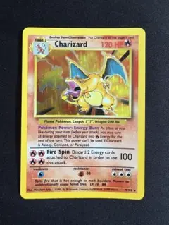 英語版初期　pokemon Charizard リザードン　holo