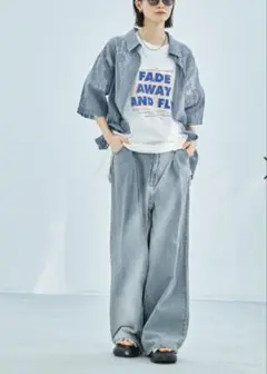 LAKOLE ワイドデニムパンツ 新品　未使用