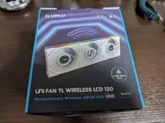UNI FAN TL Wireless LCD 120 White Triple