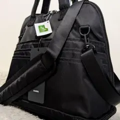 新品未使用✨ファーデン　2way　ナイロン　ショルダーバッグ　オールブラック