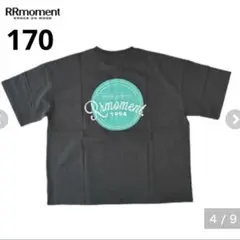 RRmoment しまむら　170cm ロゴ刺繍Tシャツ