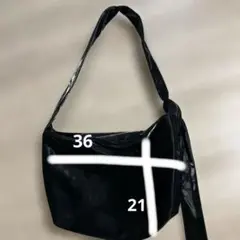 scrap Black 黒 ショルダーバッグ
