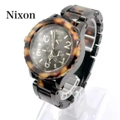 ✨稼働中✨　Nixon 42-20 ベッコウ柄　クロノグラフ　水原希子　窪塚洋介