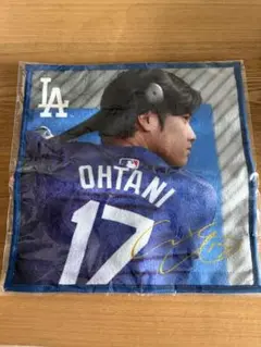 ドジャース　大谷翔平　マイクロファイバーハンドタオル　未開封